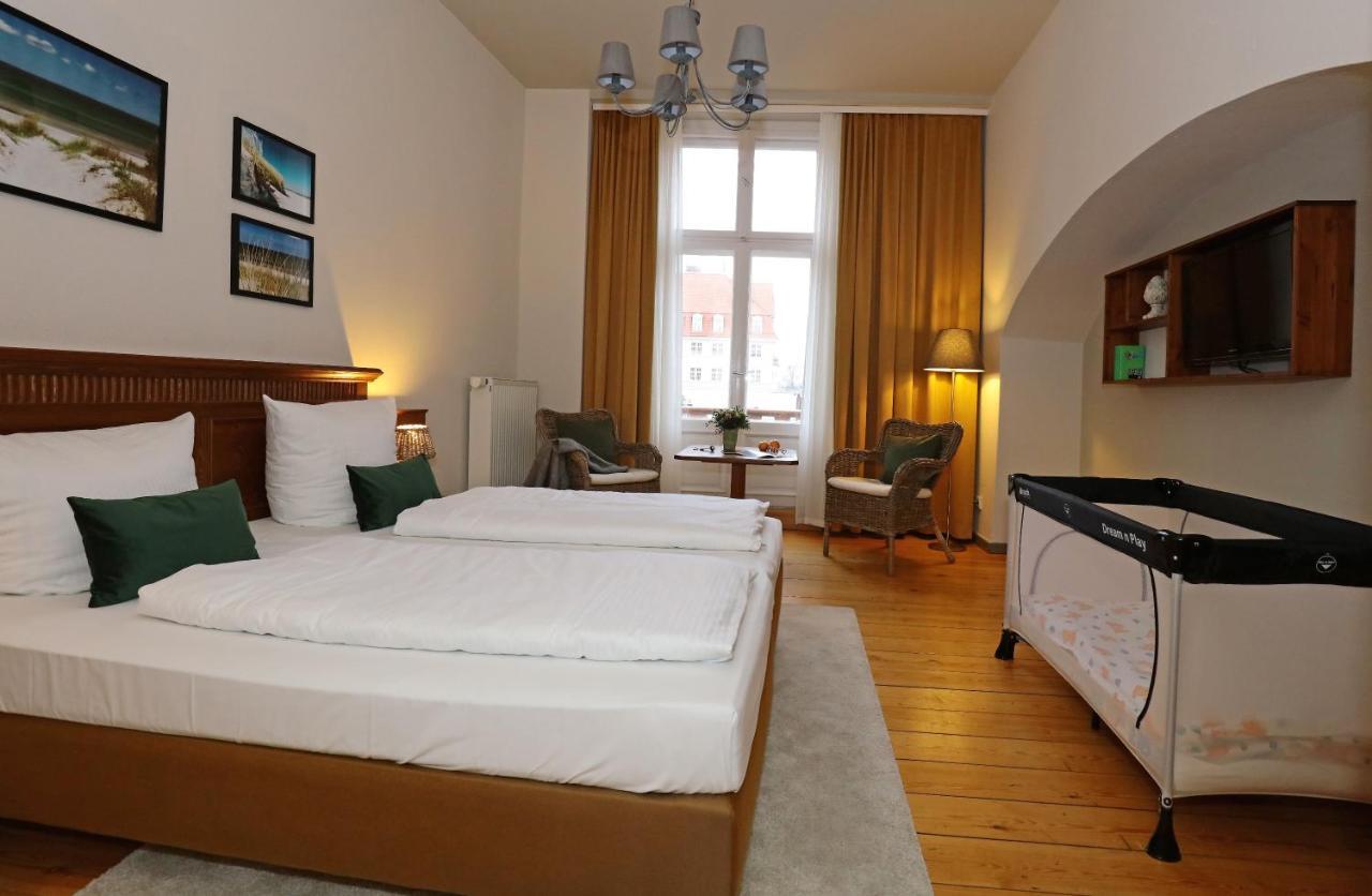 Aparthotel Markt Fuffzehn Stralsund Zewnętrze zdjęcie